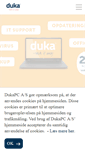 Mobile Screenshot of dukapc.dk